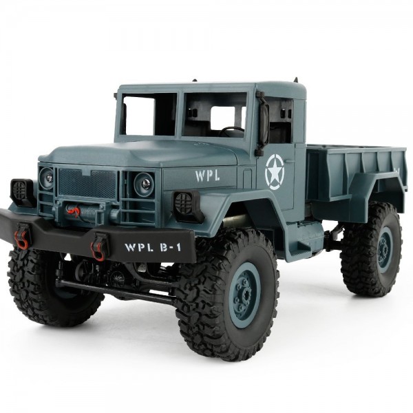 s-idee® B14 Military Truck mit 2,4 GHz 4WD bis 10 km/h 1:16 rc ferngesteuert